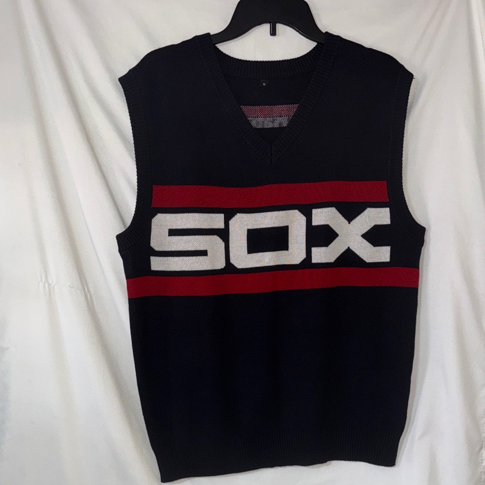 CHICAGO White Sox MLB Sweater Vest Size Medium NEW